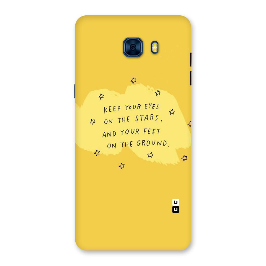 Feet On Ground Back Case for Galaxy C7 Pro