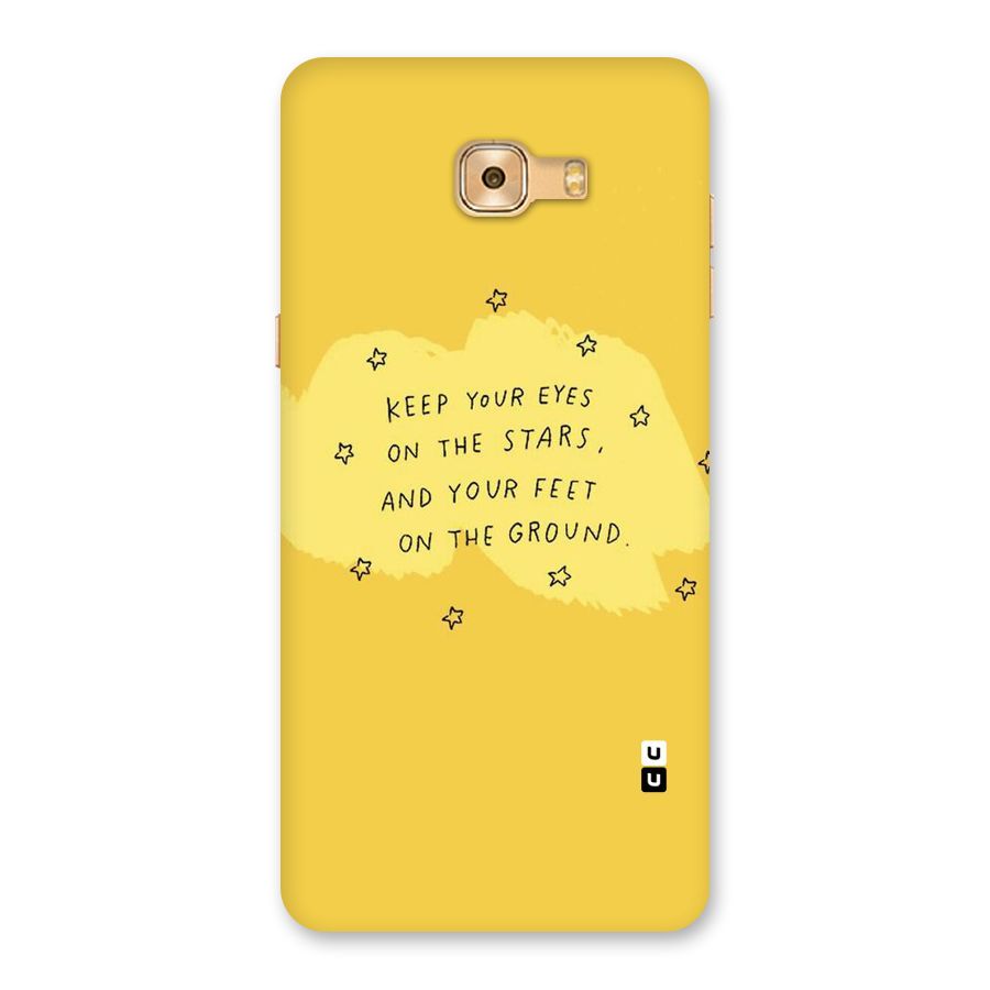 Feet On Ground Back Case for Galaxy C9 Pro
