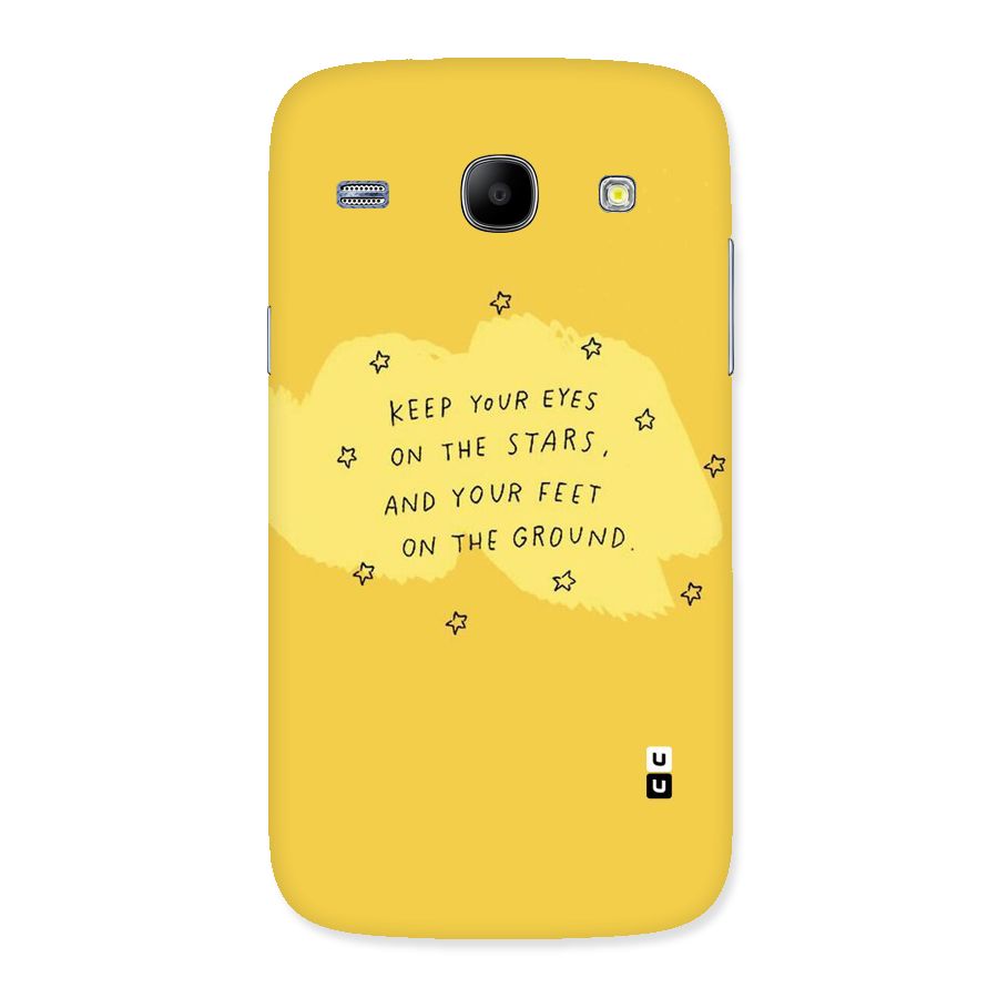 Feet On Ground Back Case for Galaxy Core