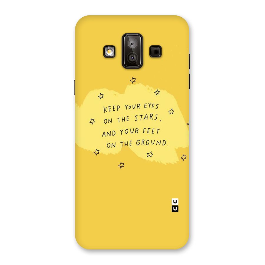 Feet On Ground Back Case for Galaxy J7 Duo
