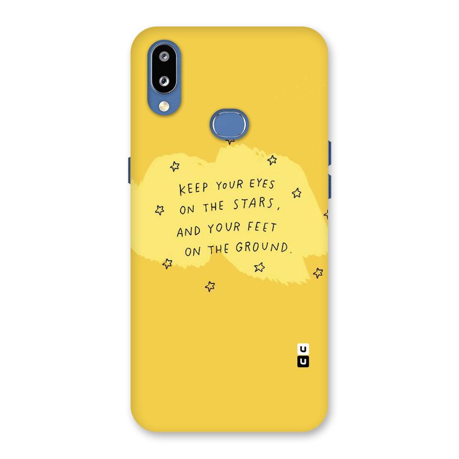 Feet On Ground Back Case for Galaxy M01s