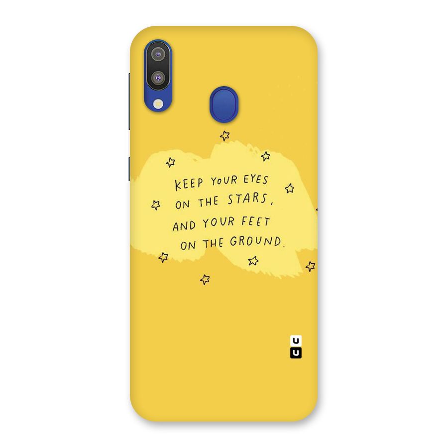 Feet On Ground Back Case for Galaxy M20