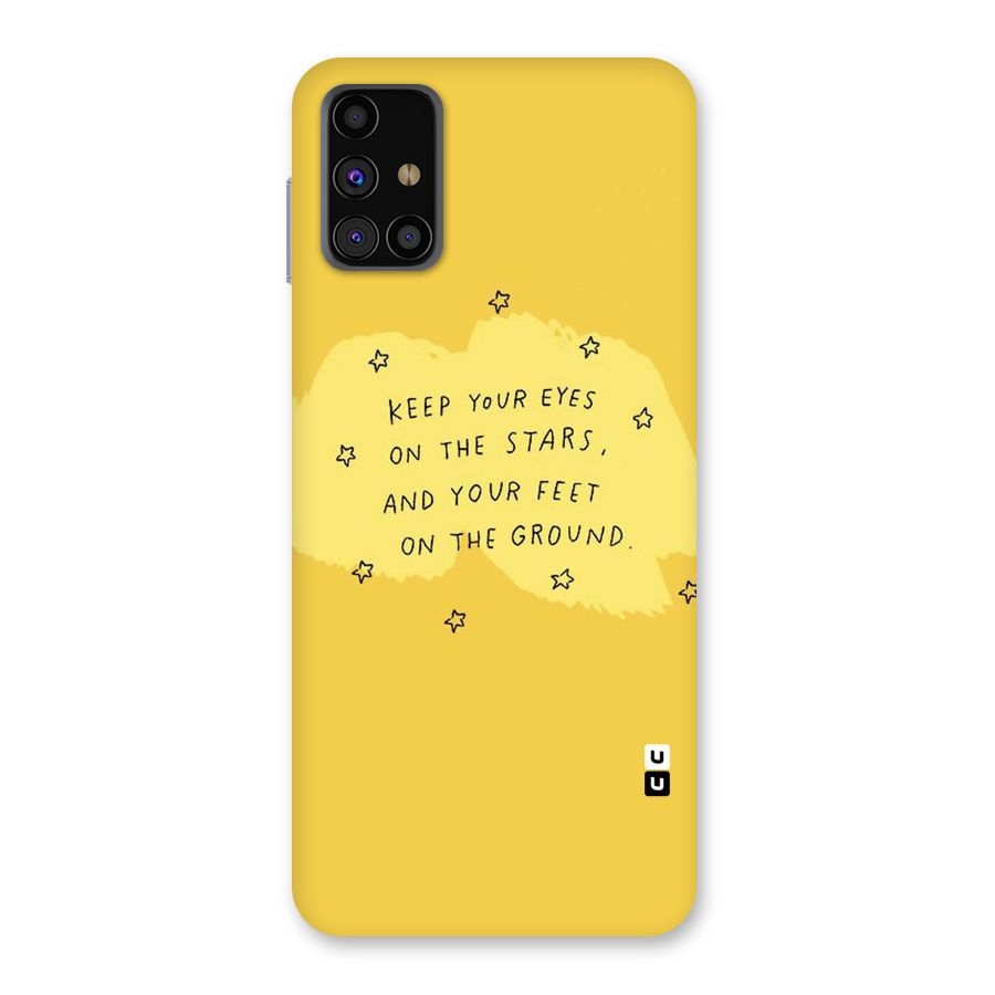 Feet On Ground Back Case for Galaxy M31s