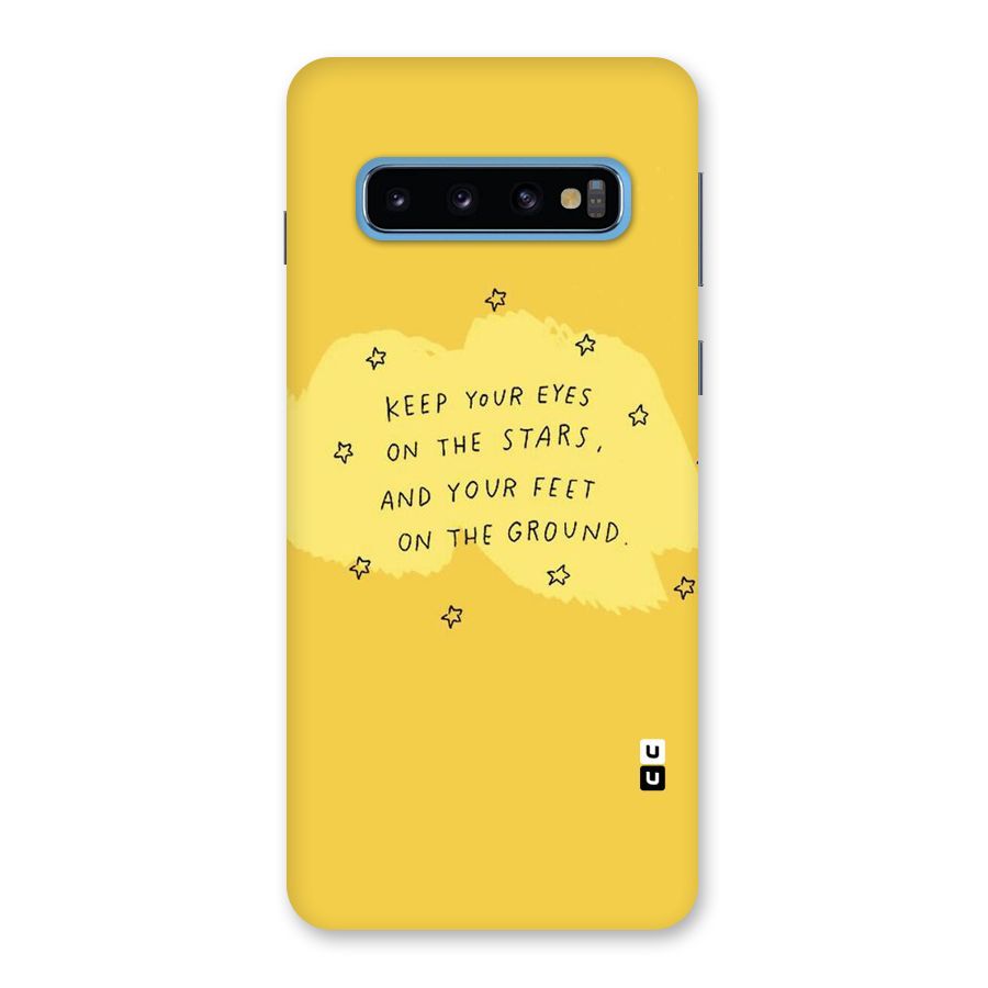 Feet On Ground Back Case for Galaxy S10