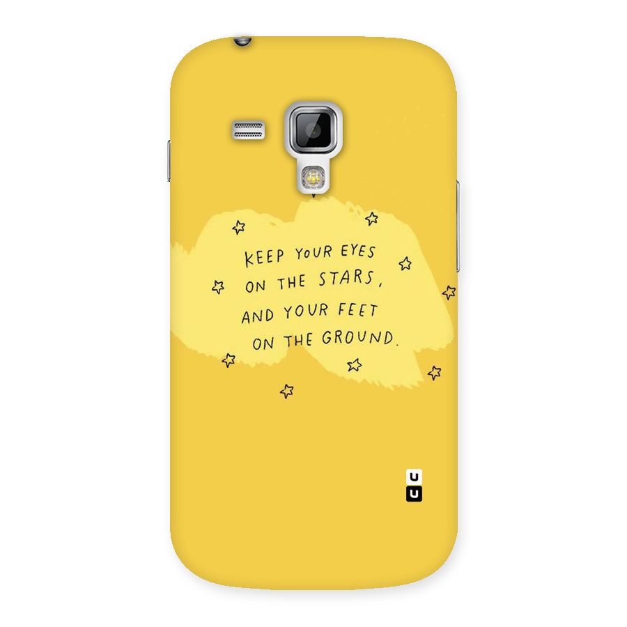 Feet On Ground Back Case for Galaxy S Duos