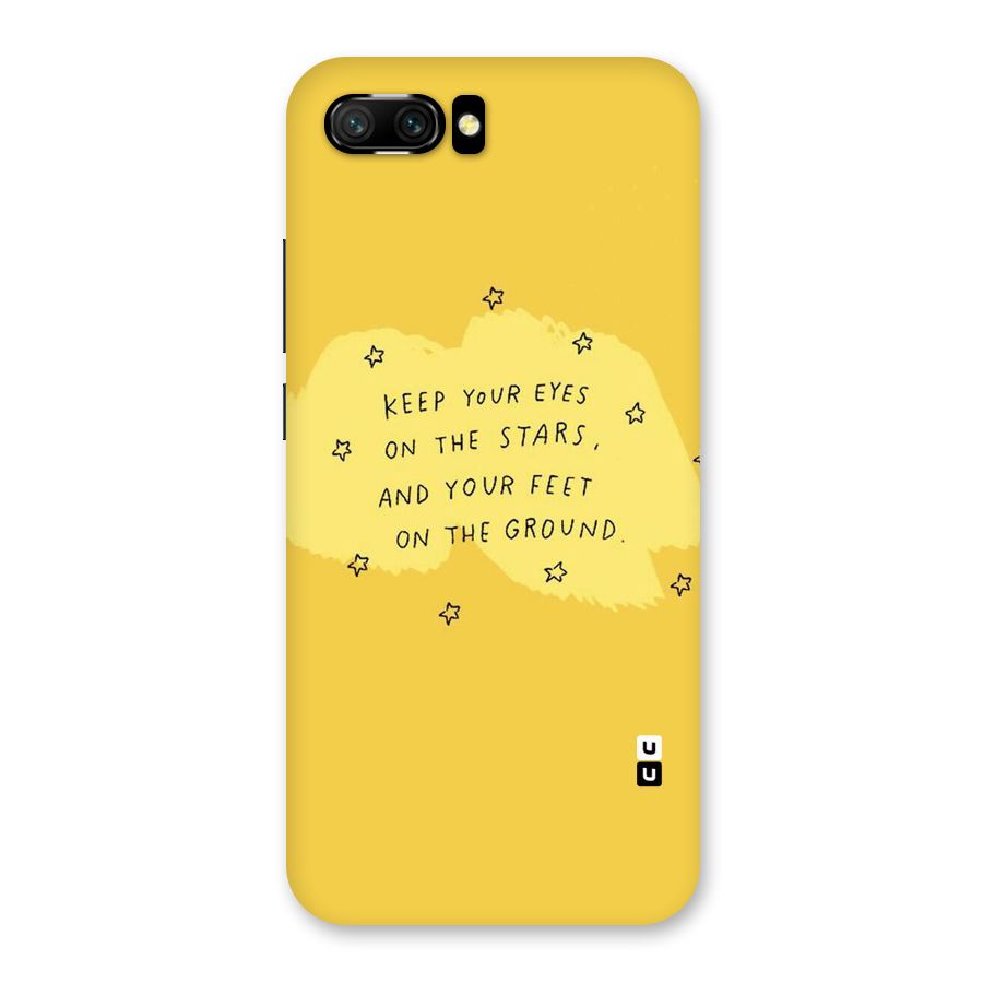 Feet On Ground Back Case for Honor 10