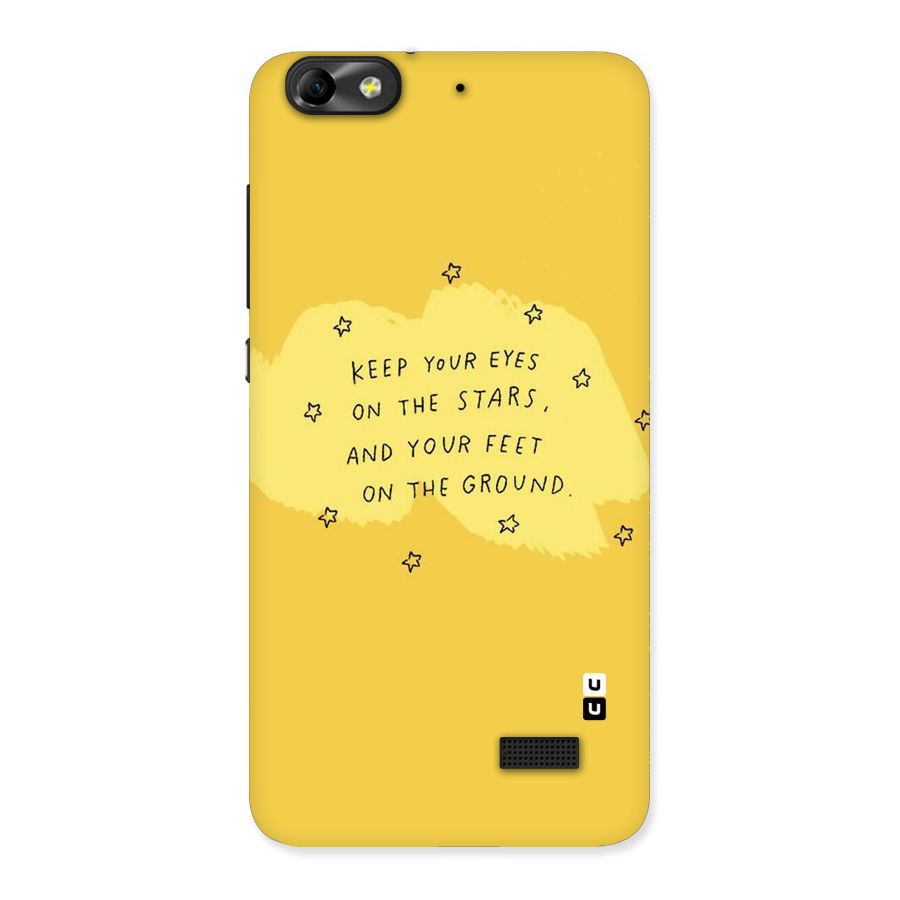 Feet On Ground Back Case for Honor 4C