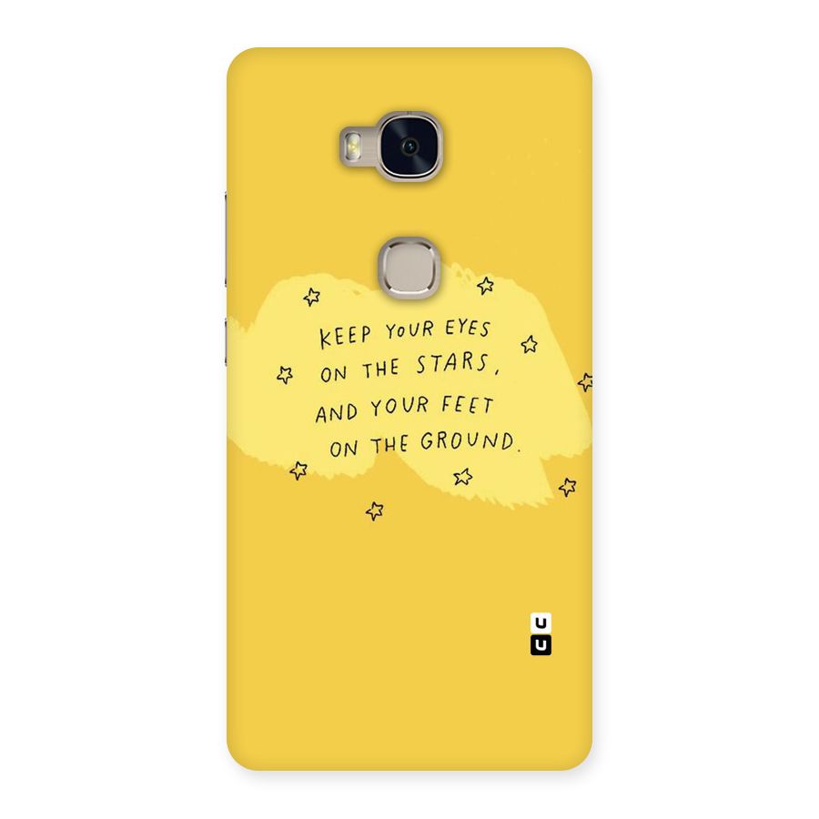 Feet On Ground Back Case for Huawei Honor 5X
