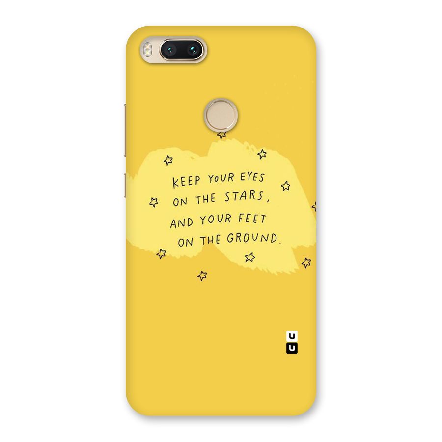 Feet On Ground Back Case for Mi A1