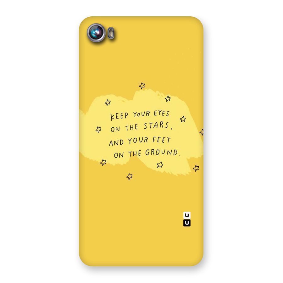 Feet On Ground Back Case for Micromax Canvas Fire 4 A107