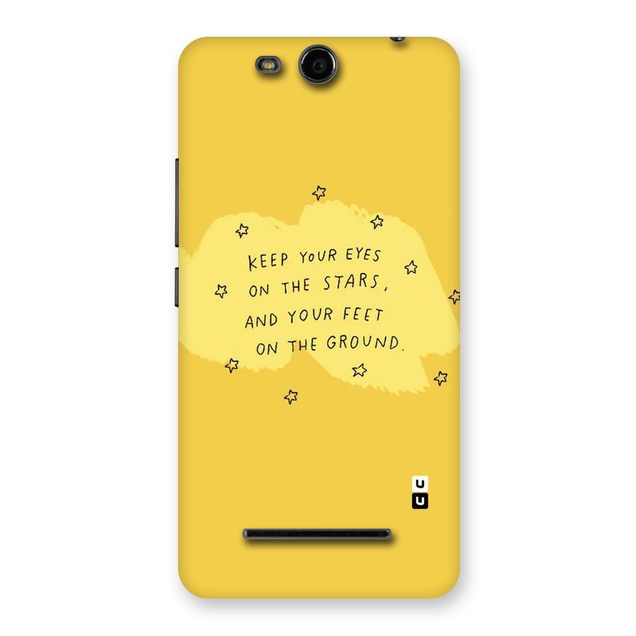 Feet On Ground Back Case for Micromax Canvas Juice 3 Q392