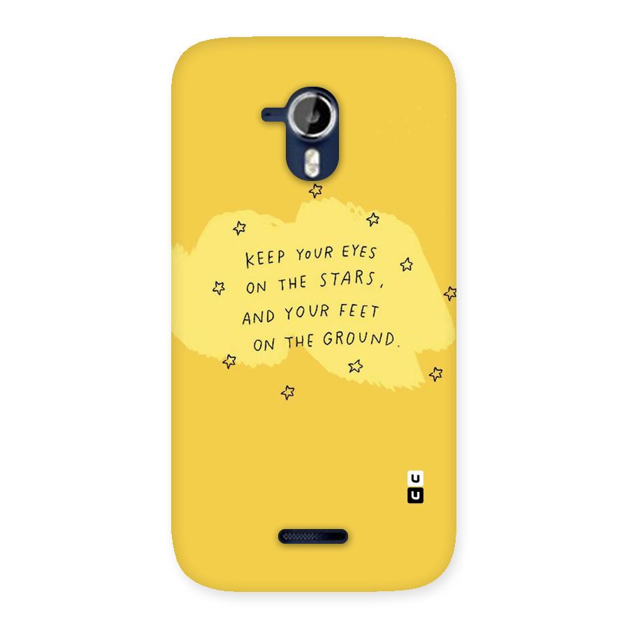 Feet On Ground Back Case for Micromax Canvas Magnus A117