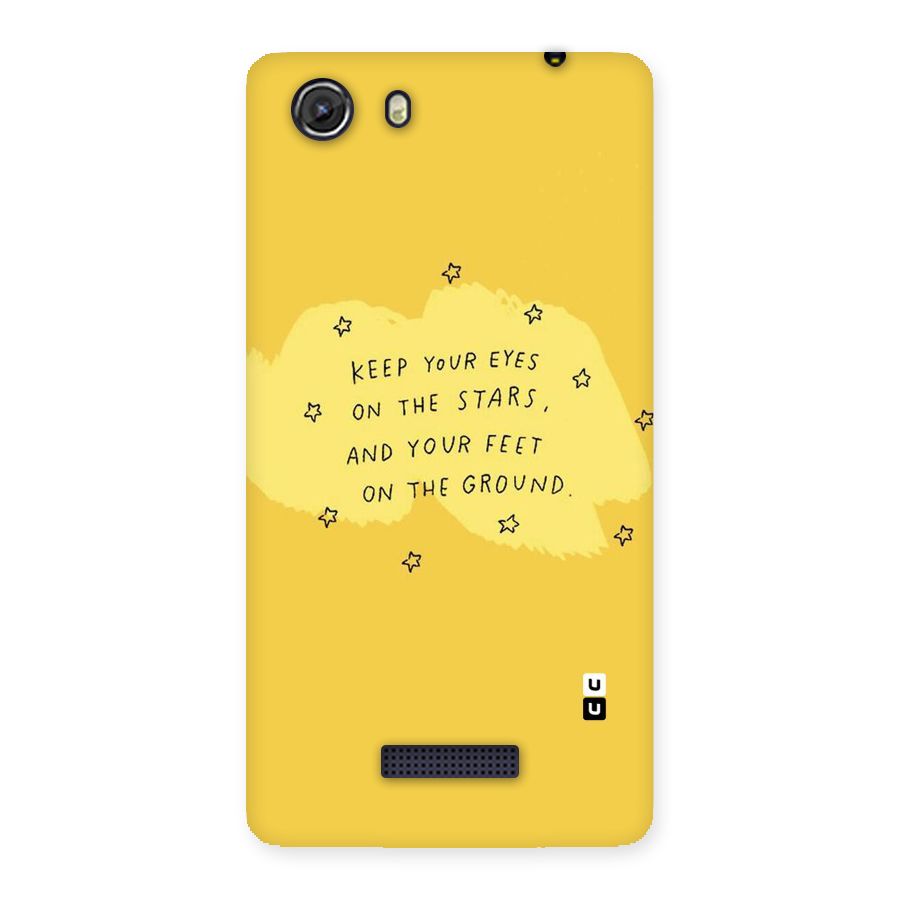 Feet On Ground Back Case for Micromax Unite 3