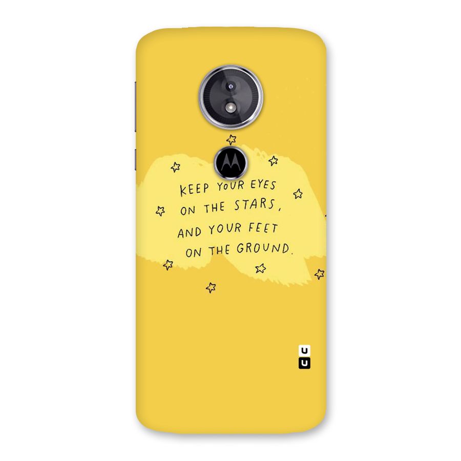 Feet On Ground Back Case for Moto E5