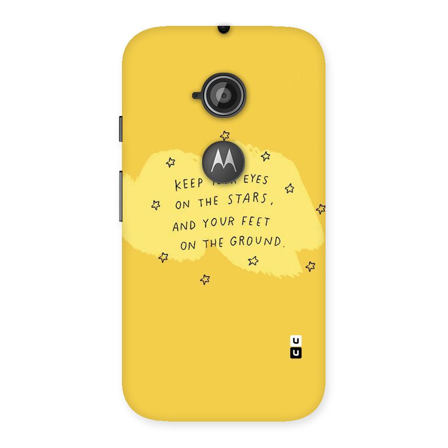 Feet On Ground Back Case for Moto E 2nd Gen