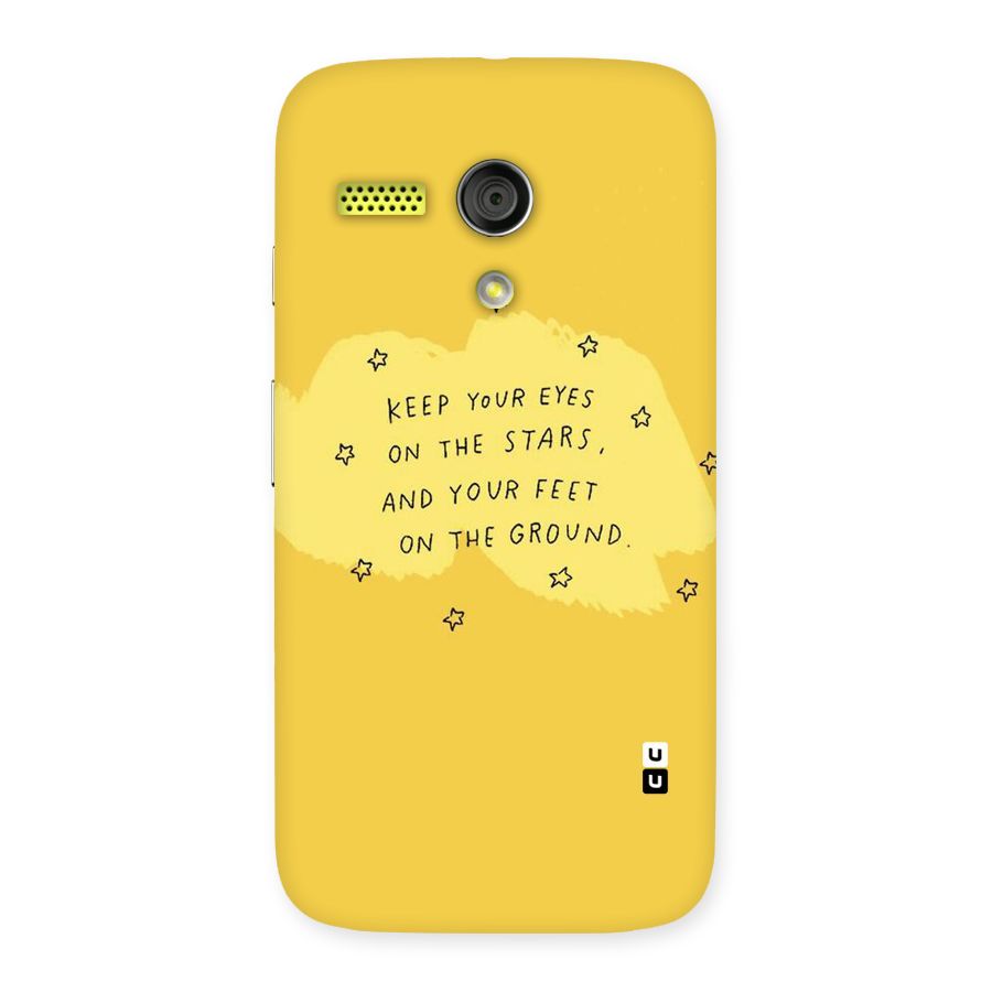 Feet On Ground Back Case for Moto G