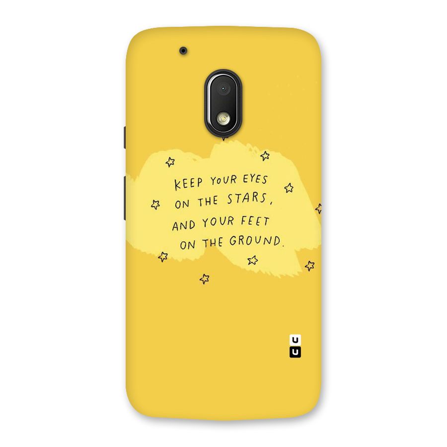Feet On Ground Back Case for Moto G4 Play