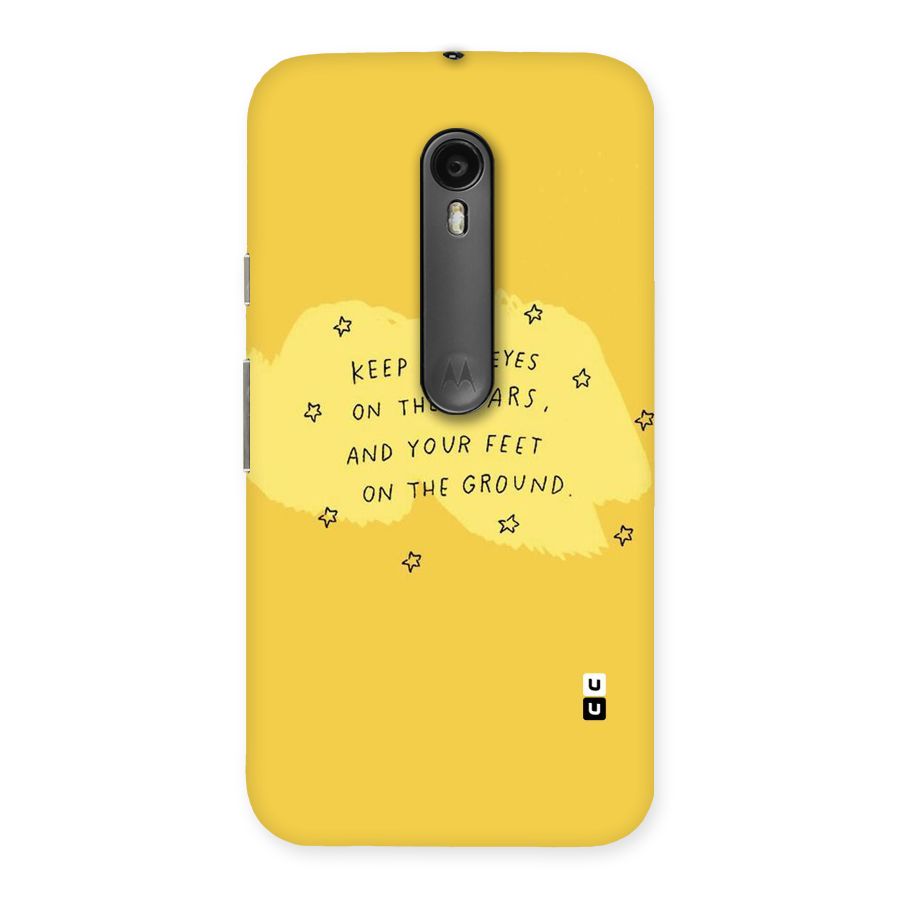 Feet On Ground Back Case for Moto G Turbo
