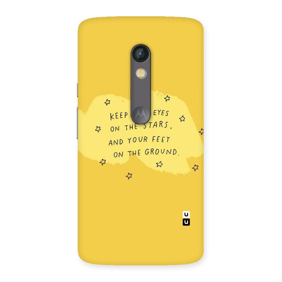 Feet On Ground Back Case for Moto X Play