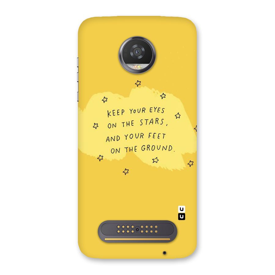 Feet On Ground Back Case for Moto Z2 Play