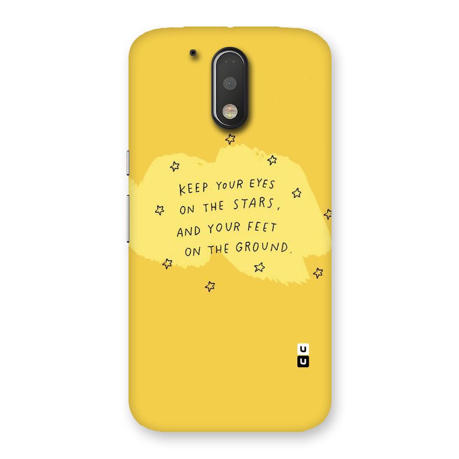 Feet On Ground Back Case for Motorola Moto G4 Plus
