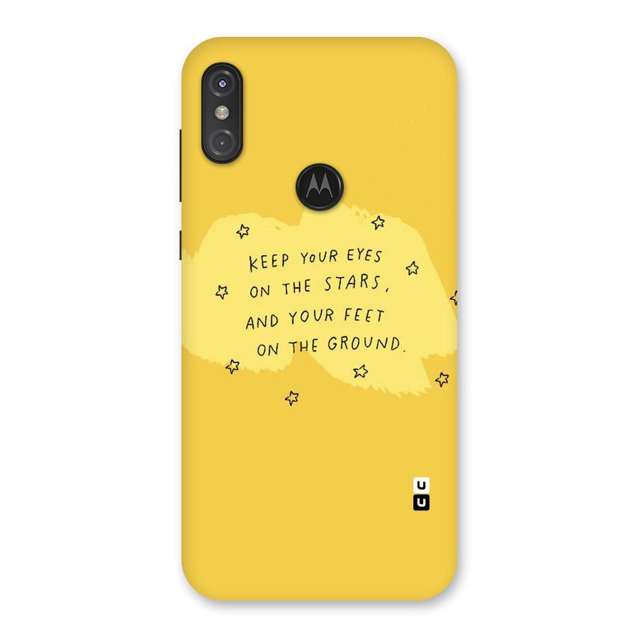 Feet On Ground Back Case for Motorola One Power