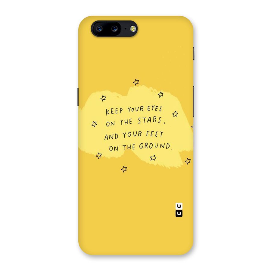 Feet On Ground Back Case for OnePlus 5