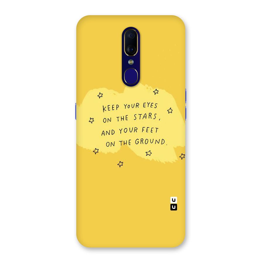 Feet On Ground Back Case for Oppo A9