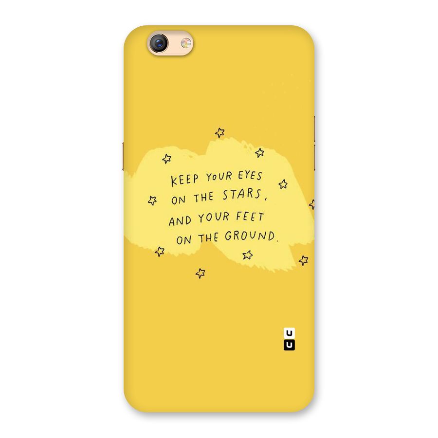 Feet On Ground Back Case for Oppo F3 Plus