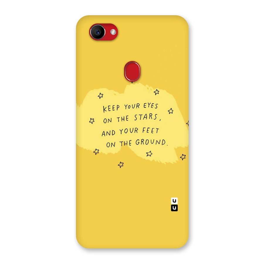 Feet On Ground Back Case for Oppo F7