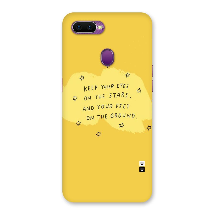 Feet On Ground Back Case for Oppo F9
