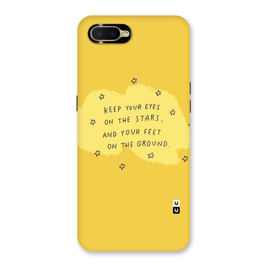 Feet On Ground Back Case for Oppo K1