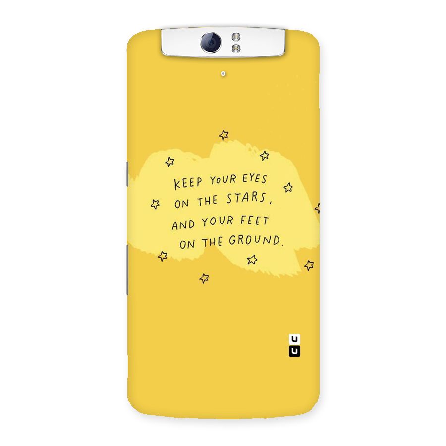 Feet On Ground Back Case for Oppo N1