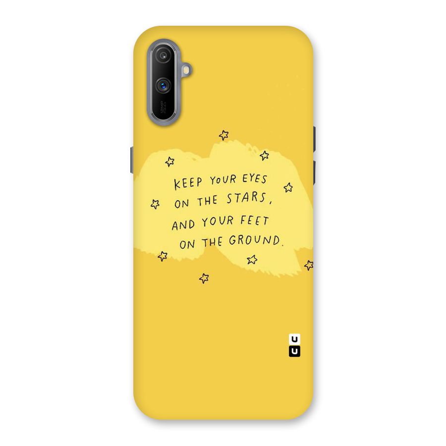 Feet On Ground Back Case for Realme C3