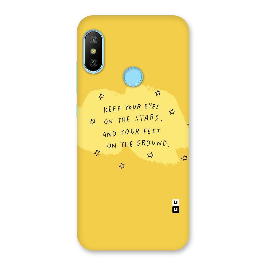 Feet On Ground Back Case for Redmi 6 Pro
