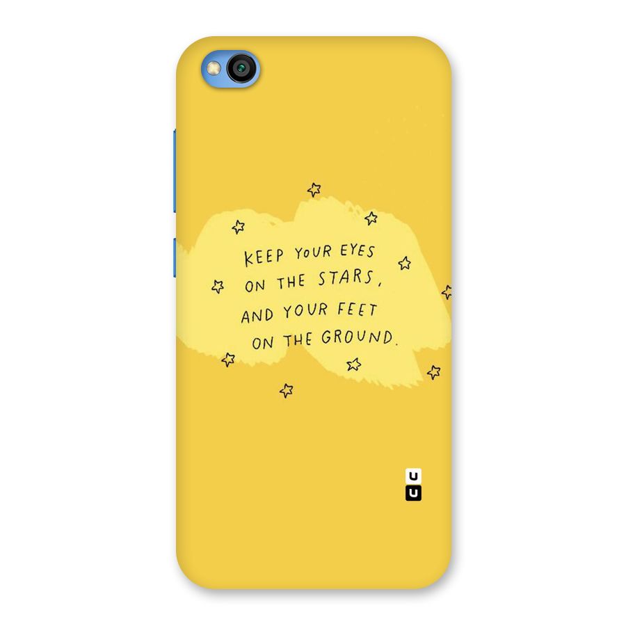 Feet On Ground Back Case for Redmi Go