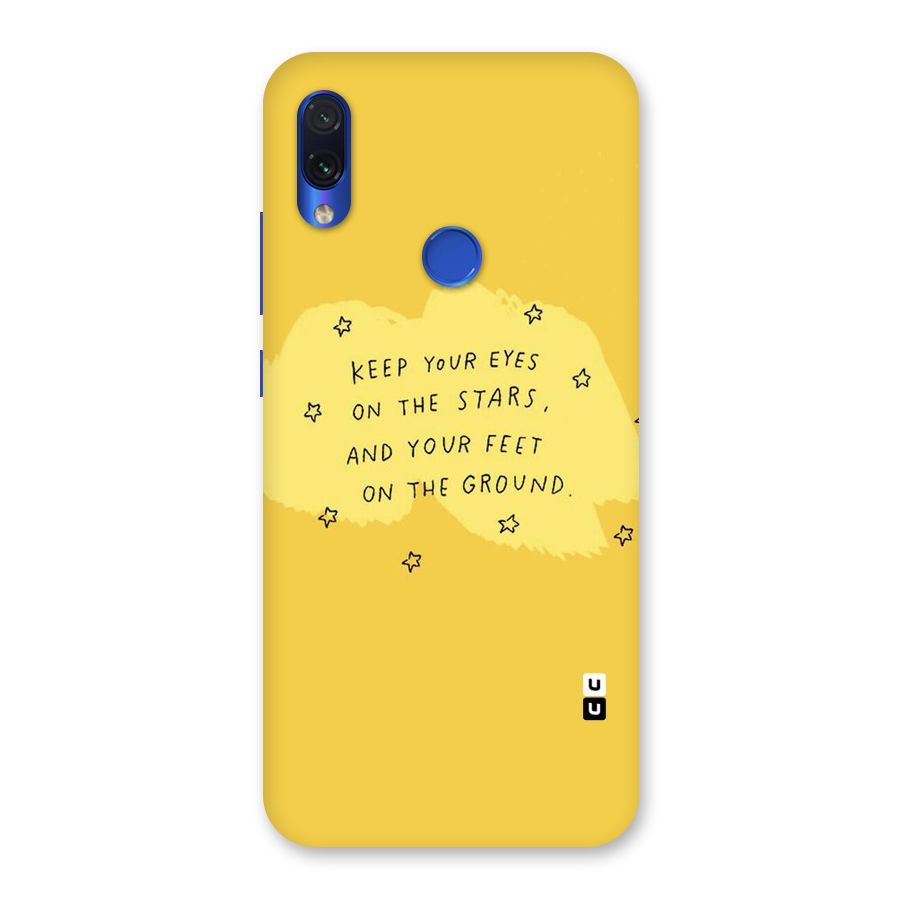Feet On Ground Back Case for Redmi Note 7