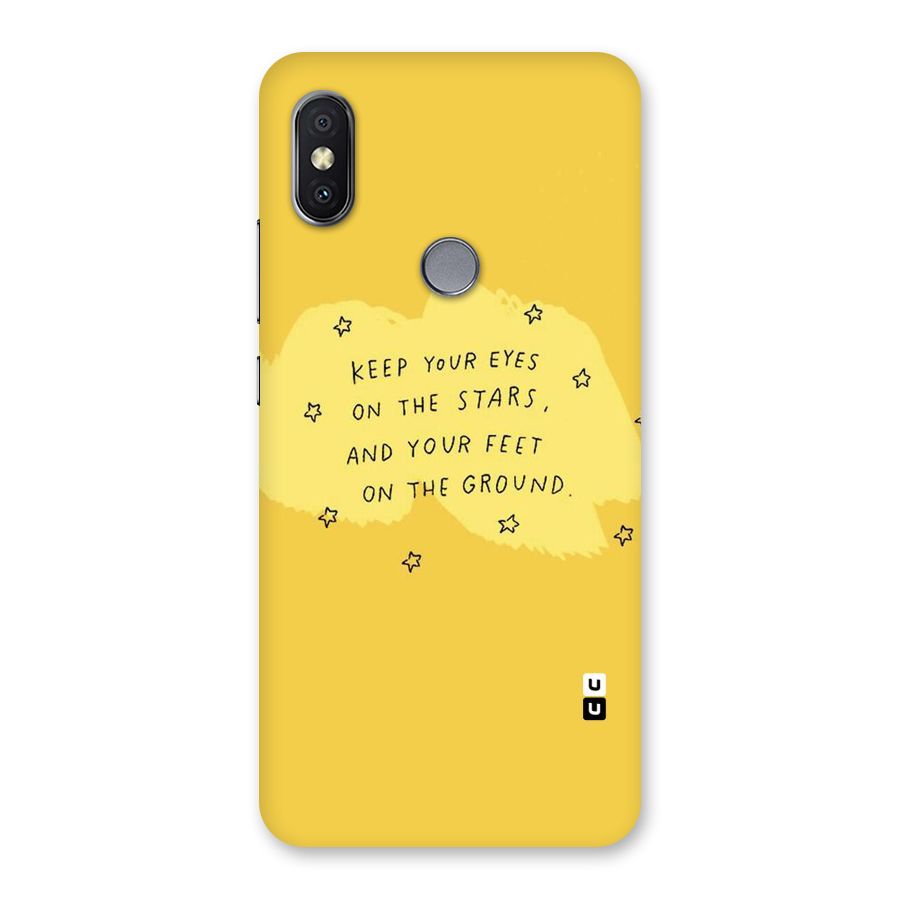 Feet On Ground Back Case for Redmi Y2
