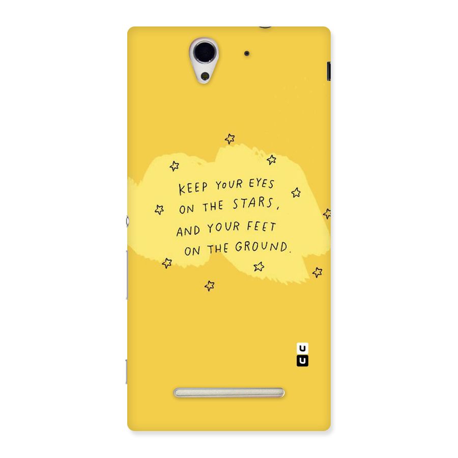 Feet On Ground Back Case for Sony Xperia C3