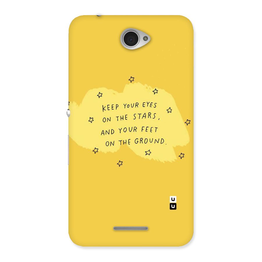 Feet On Ground Back Case for Sony Xperia E4