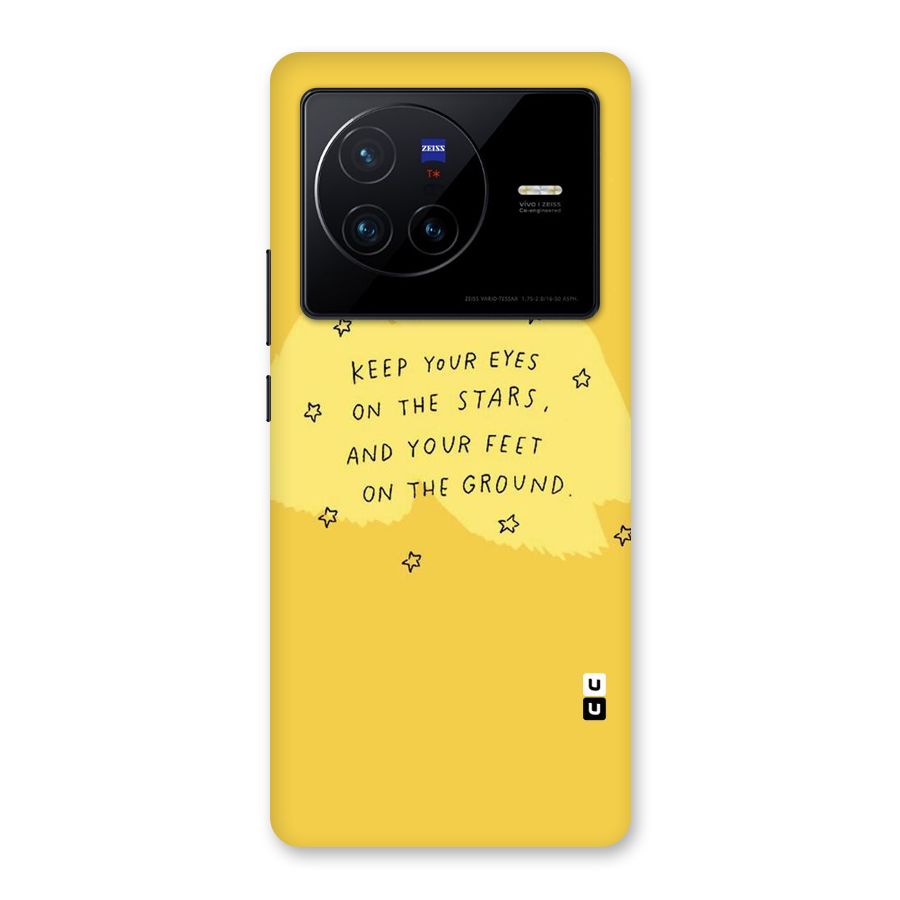 Feet On Ground Back Case for Vivo X80