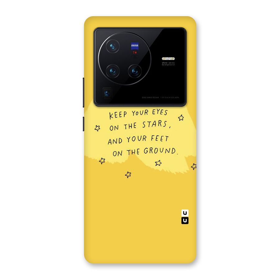 Feet On Ground Back Case for Vivo X80 Pro