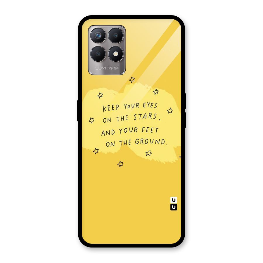 Feet On Ground Glass Back Case for Realme Narzo 50