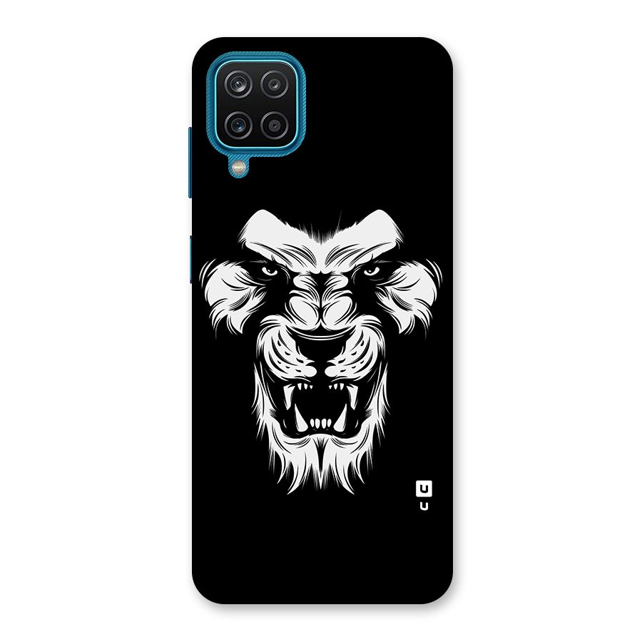 Fierce Lion Digital Art Back Case for Galaxy M12