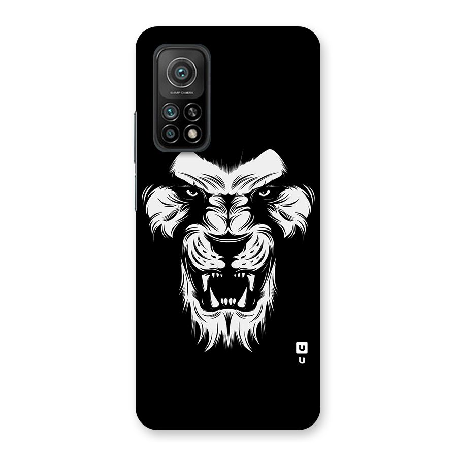Fierce Lion Digital Art Back Case for Mi 10T Pro 5G