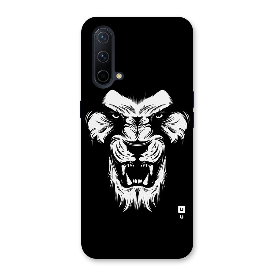 Fierce Lion Digital Art Back Case for OnePlus Nord CE 5G