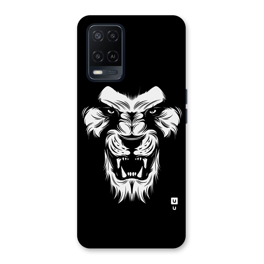 Fierce Lion Digital Art Back Case for Oppo A54