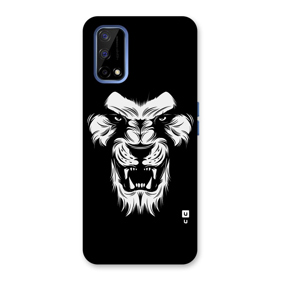 Fierce Lion Digital Art Back Case for Realme Narzo 30 Pro