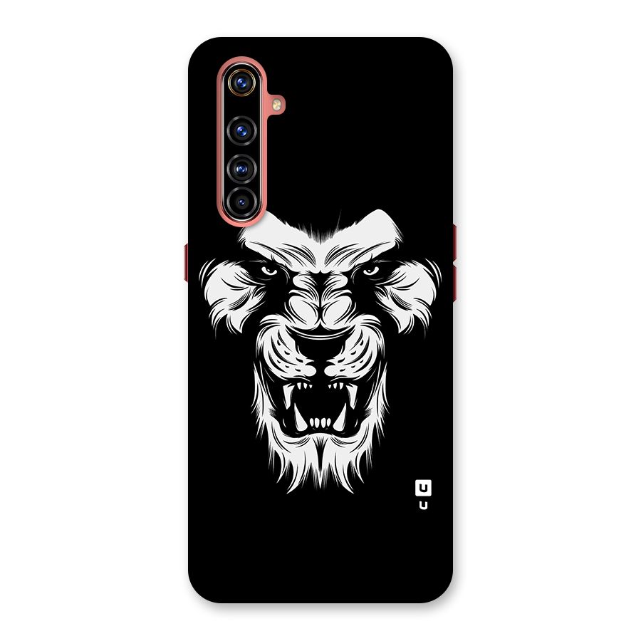 Fierce Lion Digital Art Back Case for Realme X50 Pro