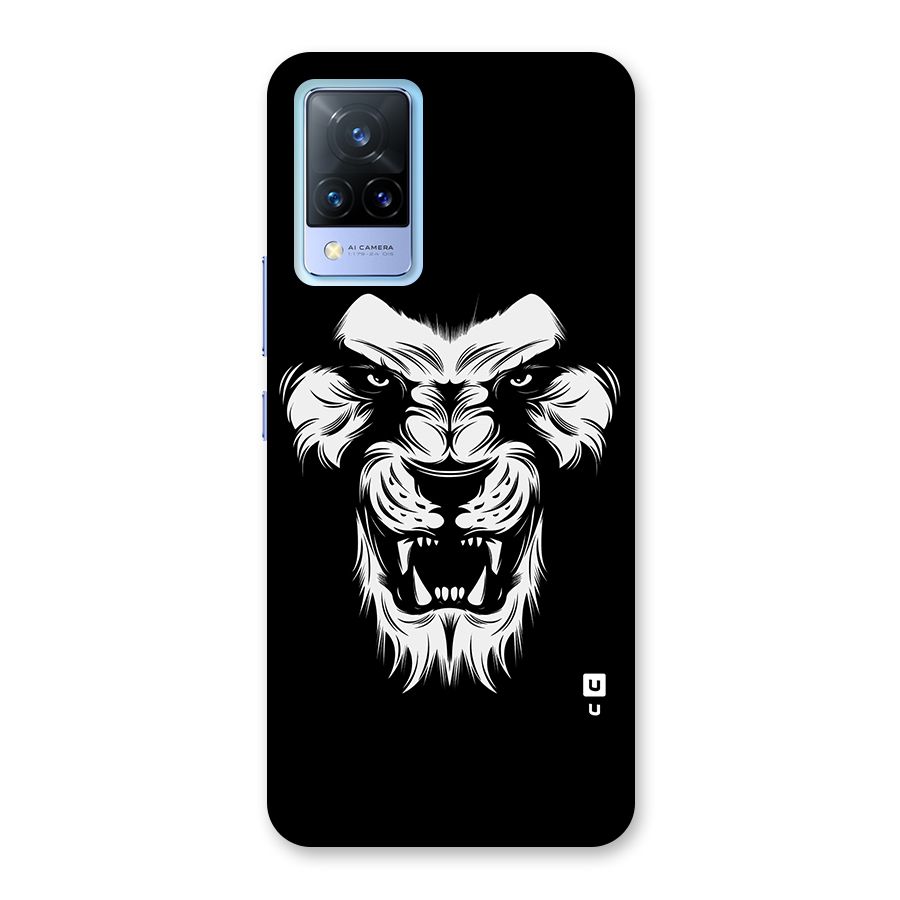 Fierce Lion Digital Art Back Case for Vivo V21 5G